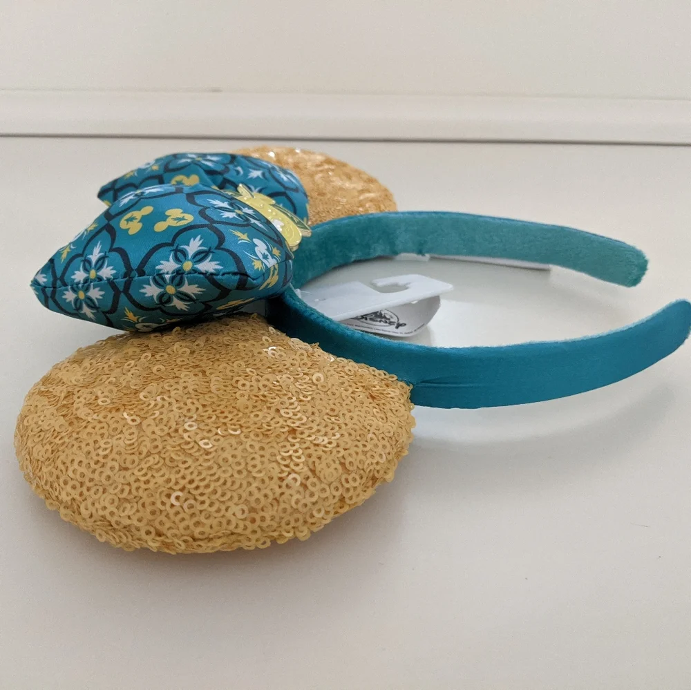 Last One!! NWT! Disney Parks Salut Limencello Lemon Minnie Ears Epcot Italy - Picture 2 of 12